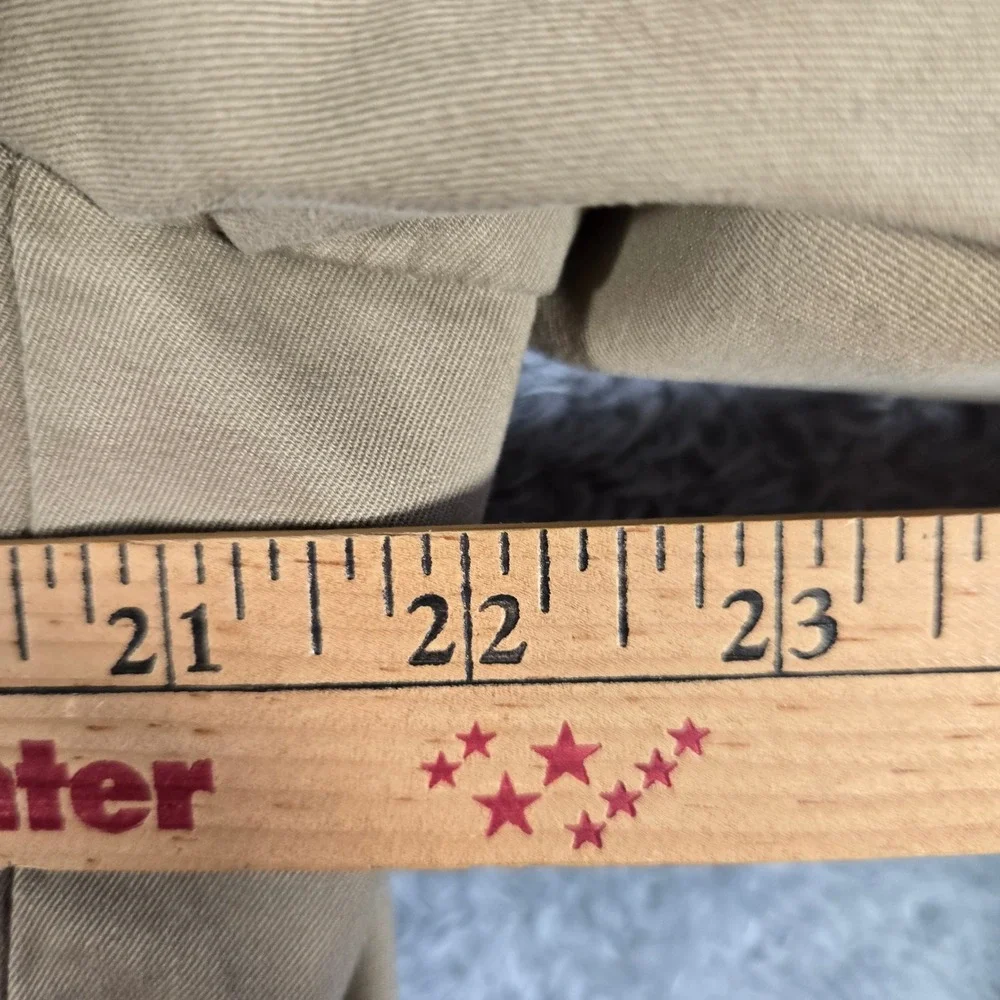 GAP Mens XL Khaki Cotton Twill Blazer Sport Coat Jacket Tan 2-Button Casual